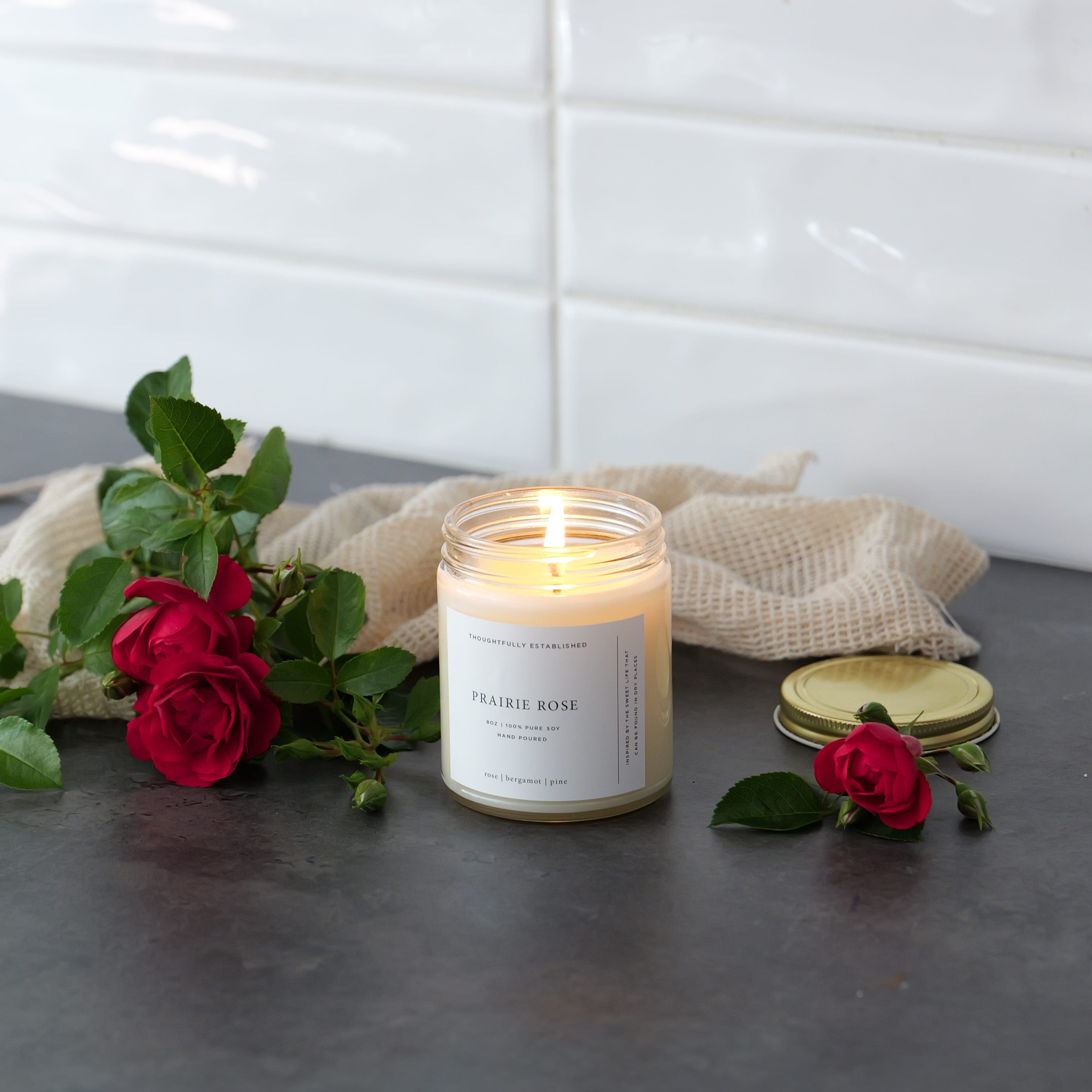 Prairie Rose - Soy Candle